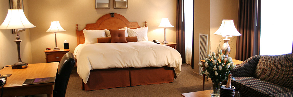 Guestroom with king bed