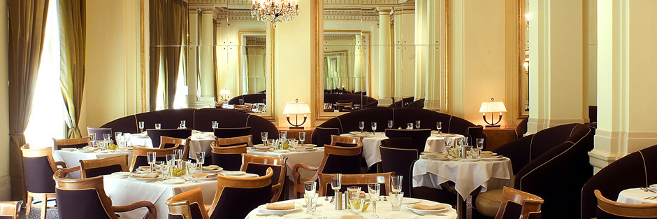 The dining room at Gracie's
