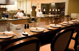 La Toretta Lake Resort & Spa chef's kitchen