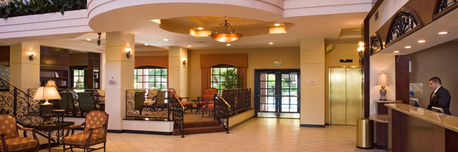 The lobby
