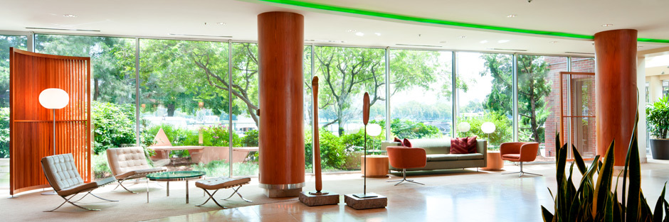 The Lobby Lounge shows work by artist Richard Merkin