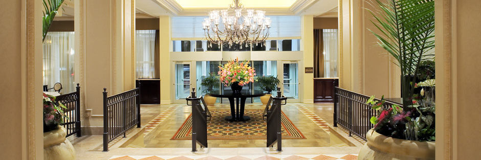 The lobby