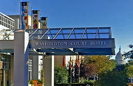 Washington Court Hotel entry